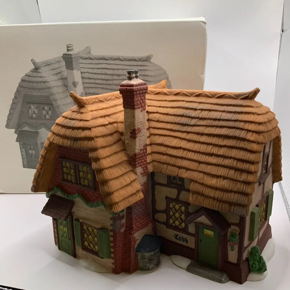 Department 56 Heritage Village Collections Dickens Cobb Cottage